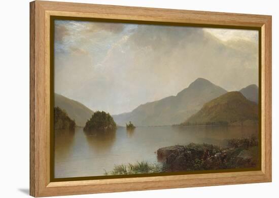 Lake George, 1869-John Frederick Kensett-Framed Premier Image Canvas