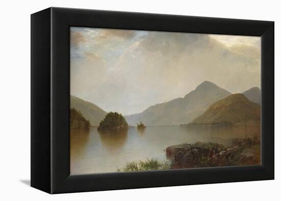 Lake George, 1869-John Frederick Kensett-Framed Premier Image Canvas