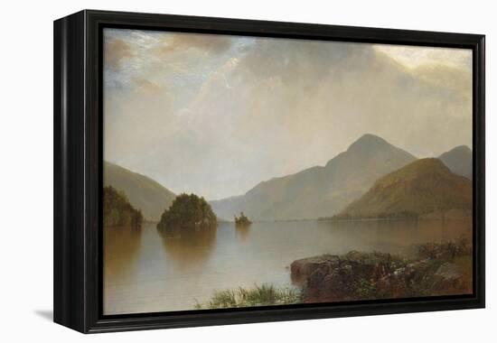 Lake George, 1869-John Frederick Kensett-Framed Premier Image Canvas