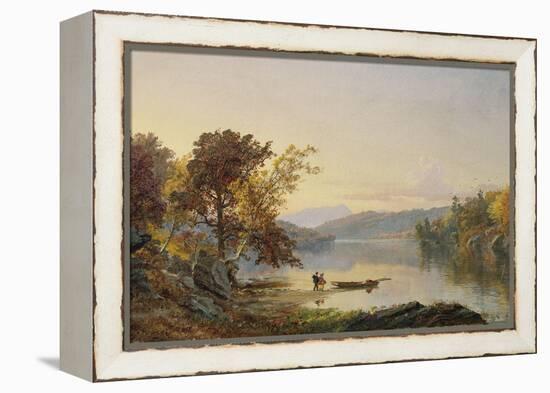 Lake George, 1871-Eugène Boudin-Framed Premier Image Canvas