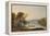 Lake George, 1871-Eugène Boudin-Framed Premier Image Canvas