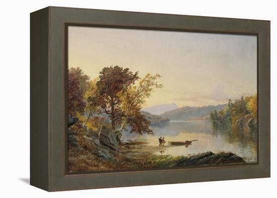 Lake George, 1871-Eugène Boudin-Framed Premier Image Canvas