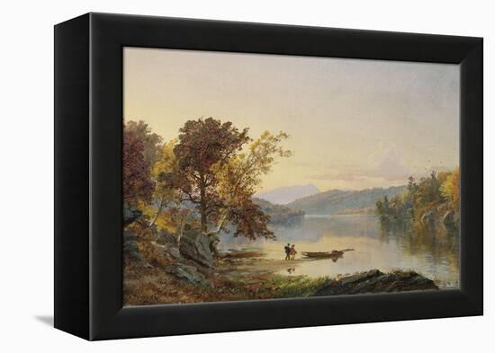 Lake George, 1871-Eugène Boudin-Framed Premier Image Canvas