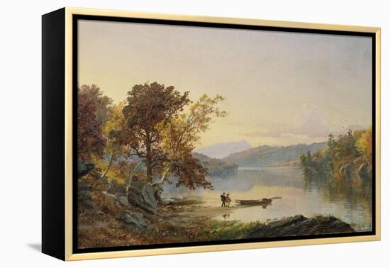 Lake George, 1871-Eugène Boudin-Framed Premier Image Canvas