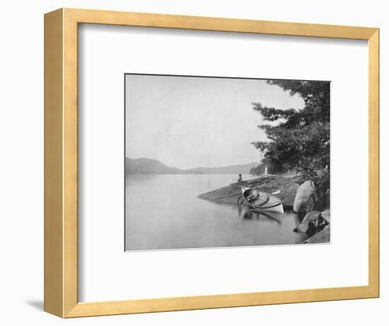 'Lake George', 19th century-Unknown-Framed Photographic Print