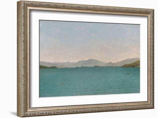 Lake George, Free Study, 1872-John Frederick Kensett-Framed Giclee Print