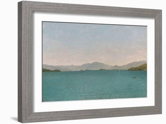 Lake George, Free Study, 1872-John Frederick Kensett-Framed Giclee Print