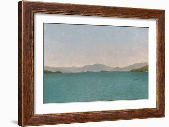 Lake George, Free Study, 1872-John Frederick Kensett-Framed Giclee Print