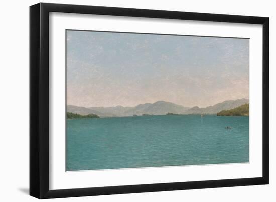 Lake George, Free Study, 1872-John Frederick Kensett-Framed Giclee Print