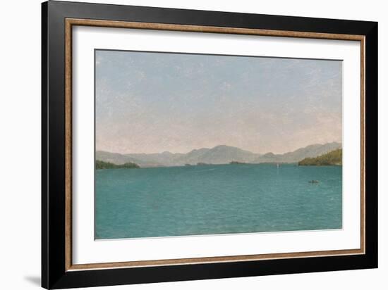 Lake George, Free Study, 1872-John Frederick Kensett-Framed Giclee Print