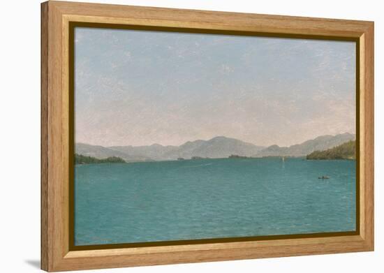 Lake George, Free Study, 1872-John Frederick Kensett-Framed Premier Image Canvas