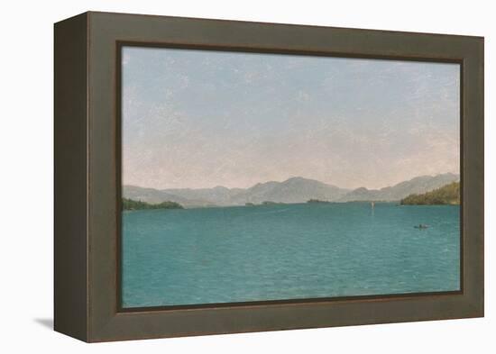 Lake George, Free Study, 1872-John Frederick Kensett-Framed Premier Image Canvas