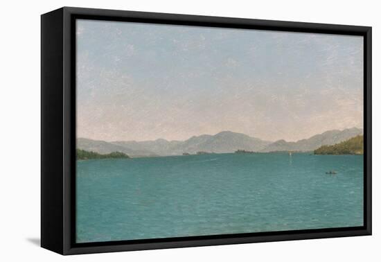 Lake George, Free Study, 1872-John Frederick Kensett-Framed Premier Image Canvas