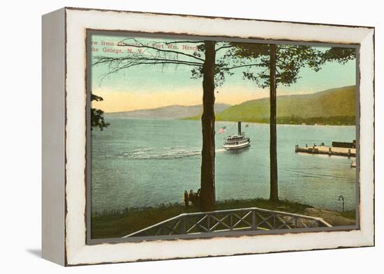 Lake George, New York-null-Framed Stretched Canvas