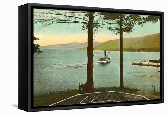 Lake George, New York-null-Framed Stretched Canvas