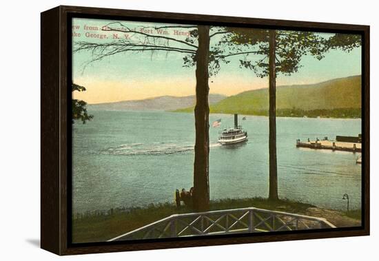 Lake George, New York-null-Framed Stretched Canvas