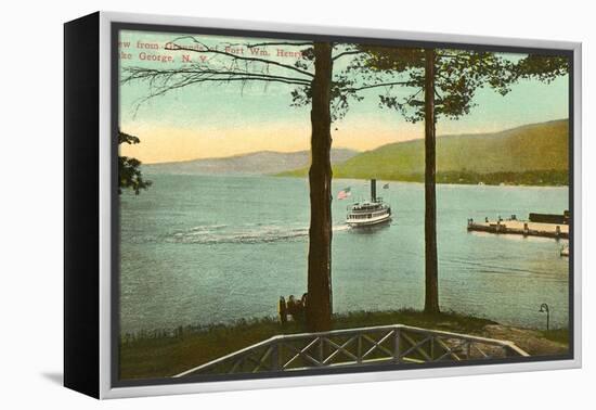 Lake George, New York-null-Framed Stretched Canvas