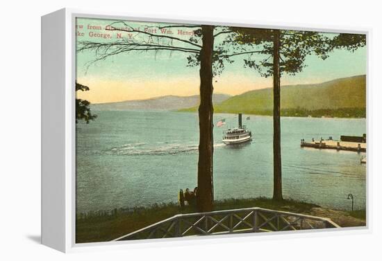 Lake George, New York-null-Framed Stretched Canvas