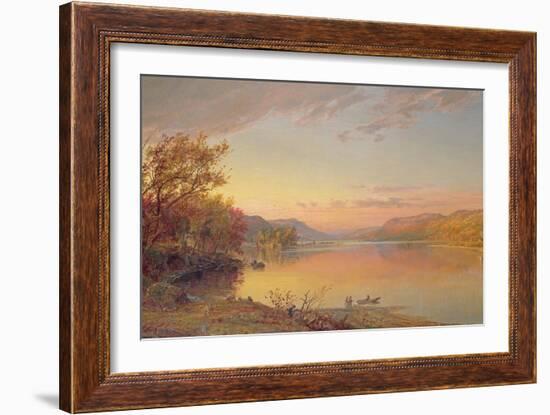 Lake George, NY, 1871-Jasper Francis Cropsey-Framed Giclee Print