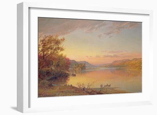 Lake George, NY, 1871-Jasper Francis Cropsey-Framed Giclee Print