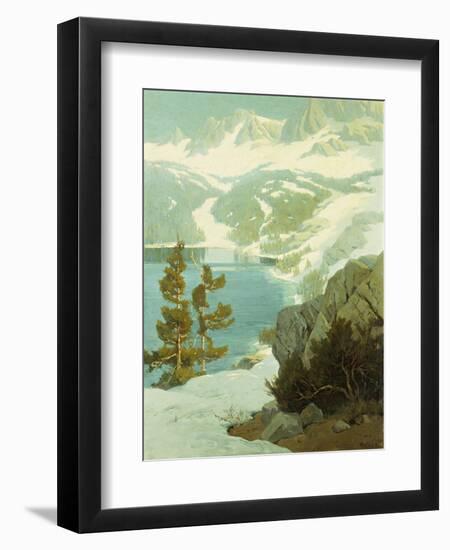 Lake George, Sierra Nevada-Elmer Wachtel-Framed Giclee Print