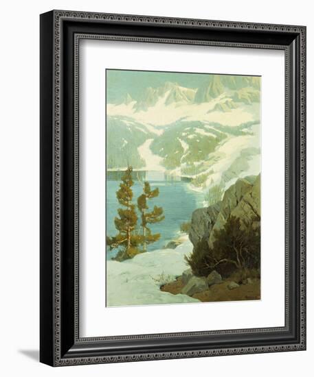 Lake George, Sierra Nevada-Elmer Wachtel-Framed Giclee Print