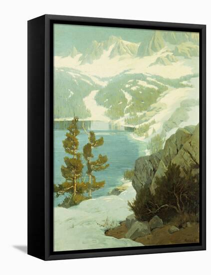 Lake George, Sierra Nevada-Elmer Wachtel-Framed Premier Image Canvas