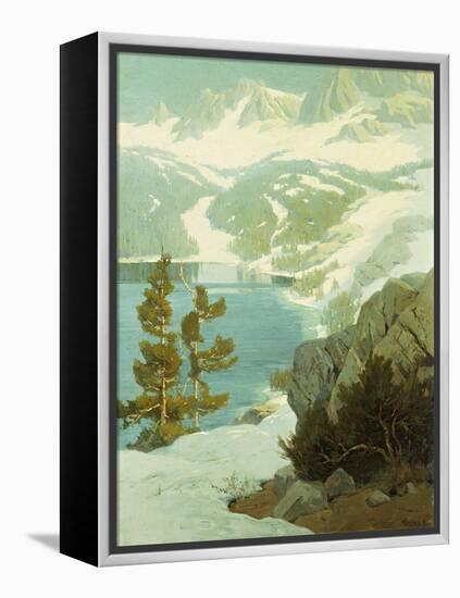 Lake George, Sierra Nevada-Elmer Wachtel-Framed Premier Image Canvas