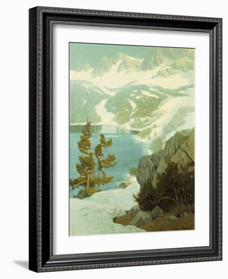 Lake George, Sierra Nevada-Elmer Wachtel-Framed Giclee Print