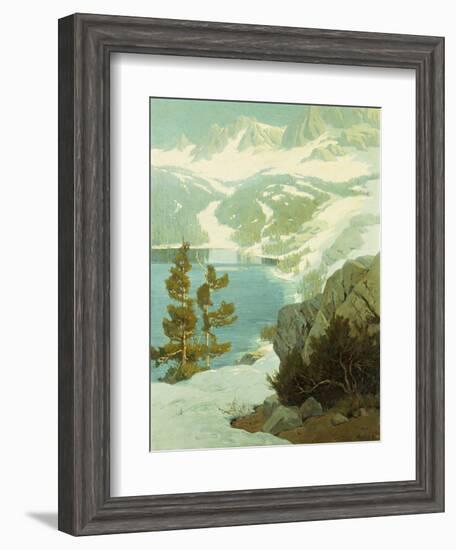 Lake George, Sierra Nevada-Elmer Wachtel-Framed Giclee Print