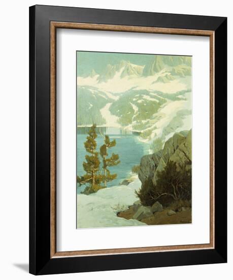 Lake George, Sierra Nevada-Elmer Wachtel-Framed Giclee Print