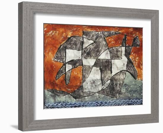 Lake Ghost-Paul Klee-Framed Giclee Print