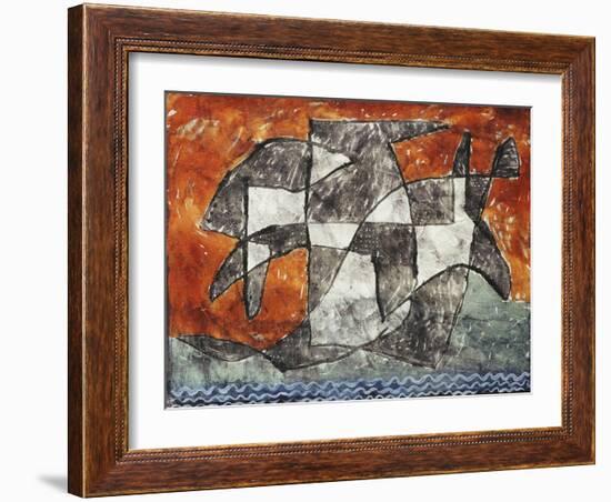 Lake Ghost-Paul Klee-Framed Giclee Print