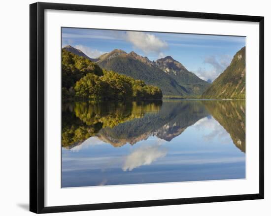 Lake Gunn, Fiordland National Park, Southland, South Island, New Zealand-Rainer Mirau-Framed Photographic Print