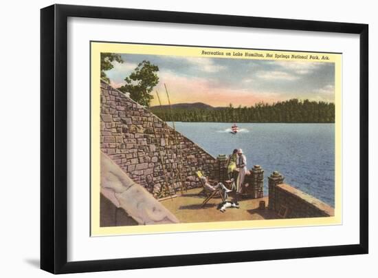 Lake Hamilton, Arkansas-null-Framed Art Print