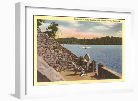 Lake Hamilton, Arkansas-null-Framed Art Print