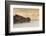 Lake Hamilton, Autumn Fog at Dawn, Hot Springs, Arkansas, USA-Walter Bibikow-Framed Photographic Print