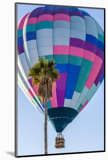 Lake Havasu Balloon Festival. Soaring Hot Air Balloon-Michael Qualls-Mounted Photographic Print