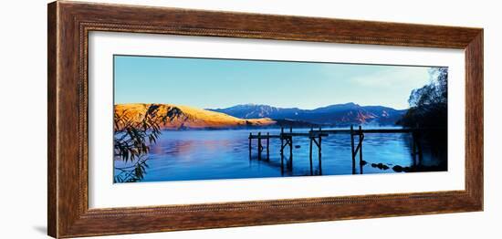 Lake Hayes Jetty-Nathan Secker-Framed Giclee Print