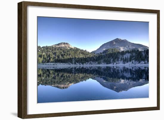 Lake Helen and Mount Lassen-Richard Maschmeyer-Framed Photographic Print