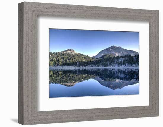 Lake Helen and Mount Lassen-Richard Maschmeyer-Framed Photographic Print