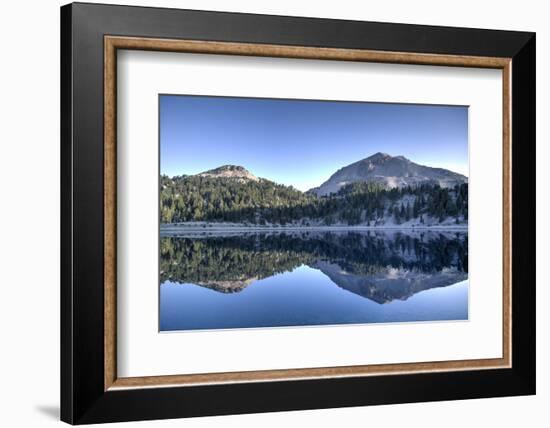 Lake Helen and Mount Lassen-Richard Maschmeyer-Framed Photographic Print