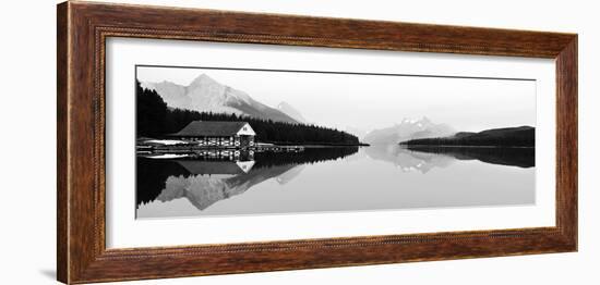 Lake High in the Mountains-Paula Sampaio-Framed Photographic Print