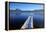 Lake Hopfensee, Hopfen am See, Allgau, Bavaria, Germany, Europe-Hans-Peter Merten-Framed Premier Image Canvas