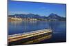 Lake Hopfensee, Hopfen am See, Allgau, Bavaria, Germany, Europe-Hans-Peter Merten-Mounted Photographic Print