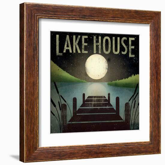 Lake House-Ryan Fowler-Framed Art Print