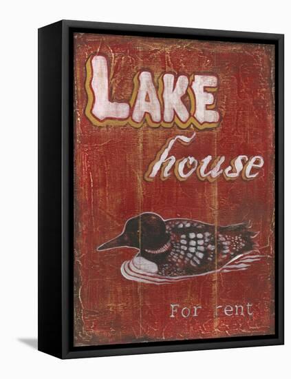 Lake House-Catherine Jones-Framed Stretched Canvas