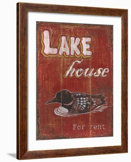 Lake House-Catherine Jones-Framed Art Print