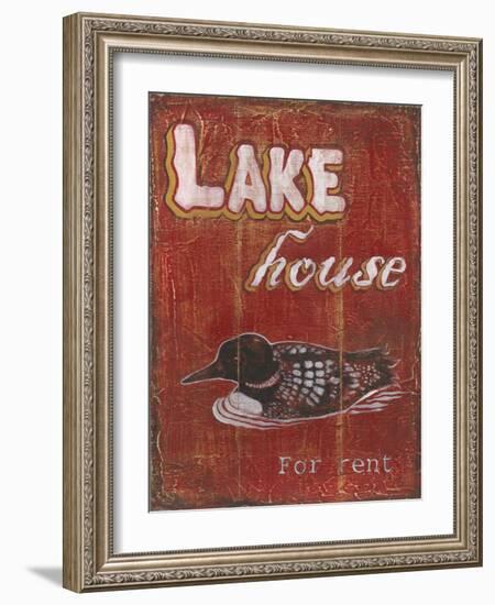 Lake House-Catherine Jones-Framed Art Print