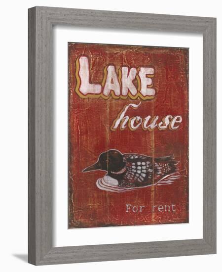 Lake House-Catherine Jones-Framed Art Print